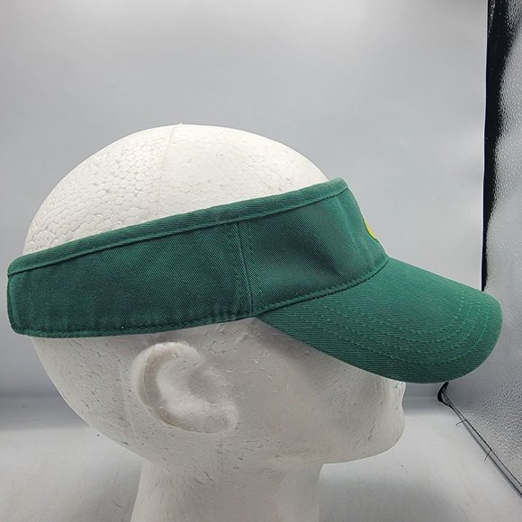 Masters American Needle Adults National Green Visor Strap Back Hat 100% Cotton - Picture 4 of 8
